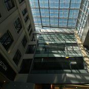 Architecture inside SF mall