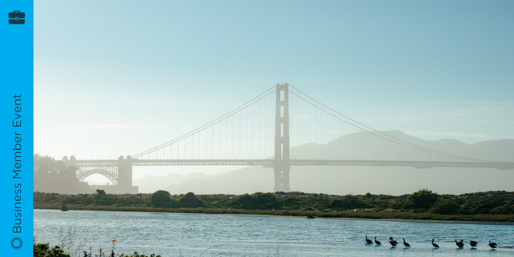 Image of Crissy Field with the Golden Gate Bridge