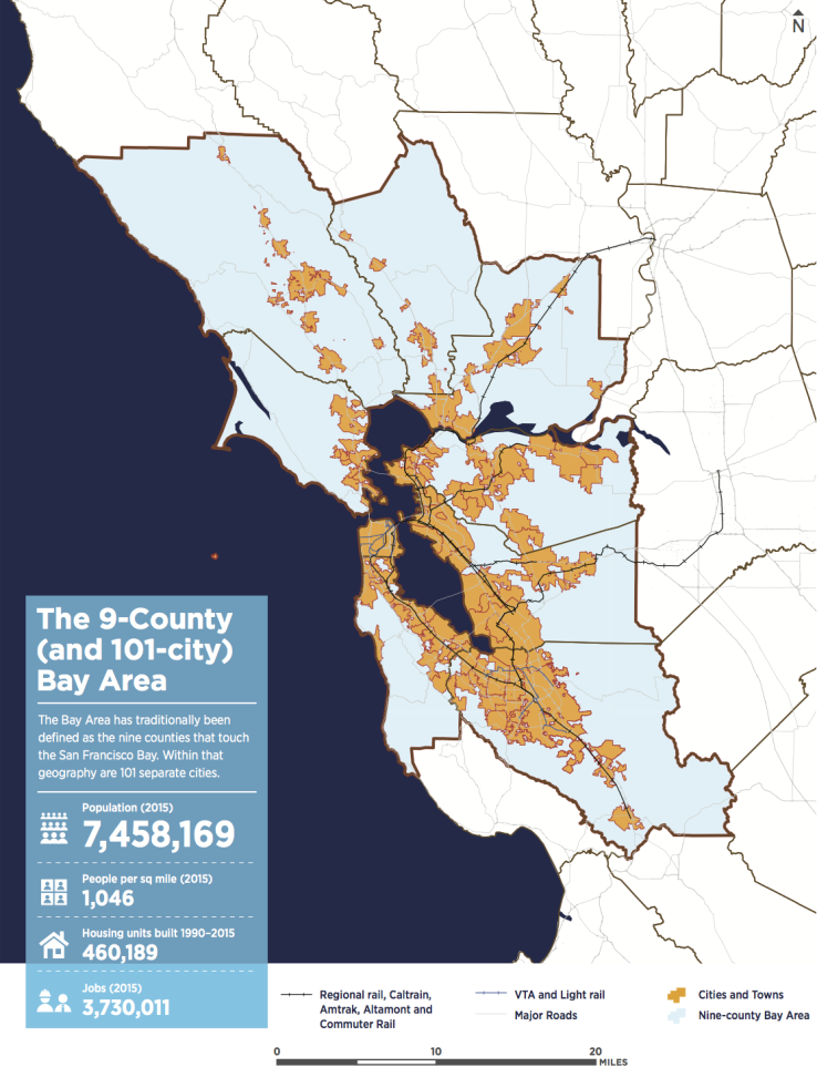 The Bay Area In Crisis A Call To Action SPUR   Urbanist Maps 03132018 2 